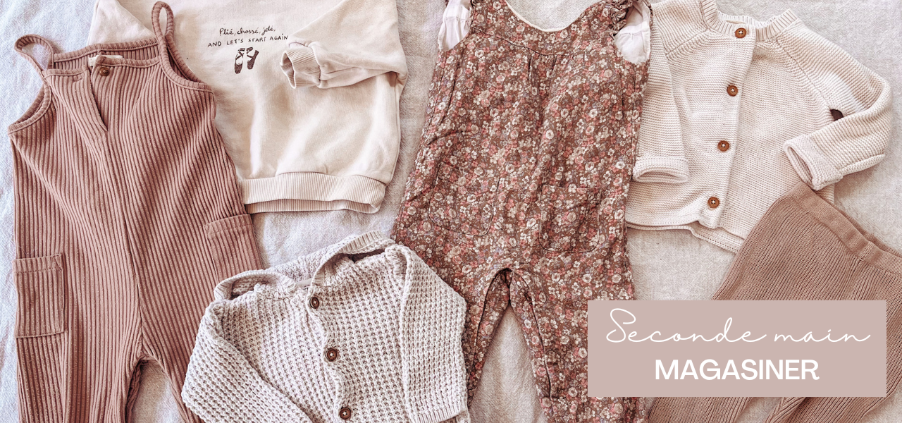 Friperie vêtements seconde main -Boutique Les petites pêches
